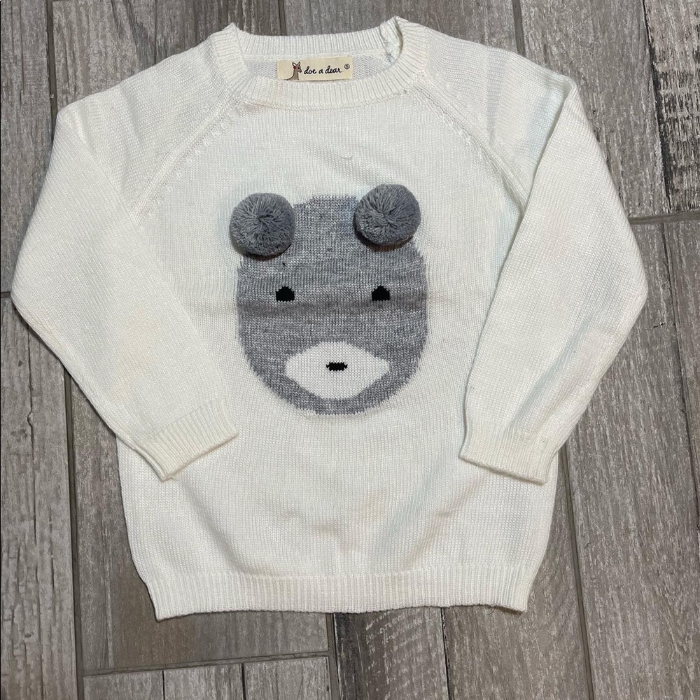 “DOE A DEAR” : authentic wool sweater